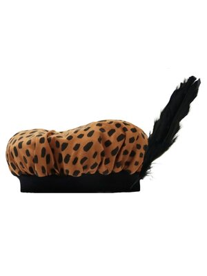 vanPauline Pietenmuts Light Caramel Brush Dots