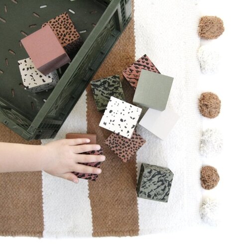 vanPauline Foamblokken groen + bewaarzak vanPauline Foamblokken groen + bewaarzak