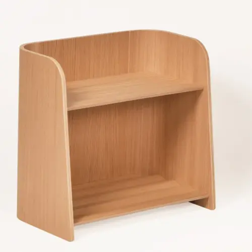 Curve Lab Curvy Boekenkast Small - Eiken Curve Lab Curvy Boekenkast Small - Eiken