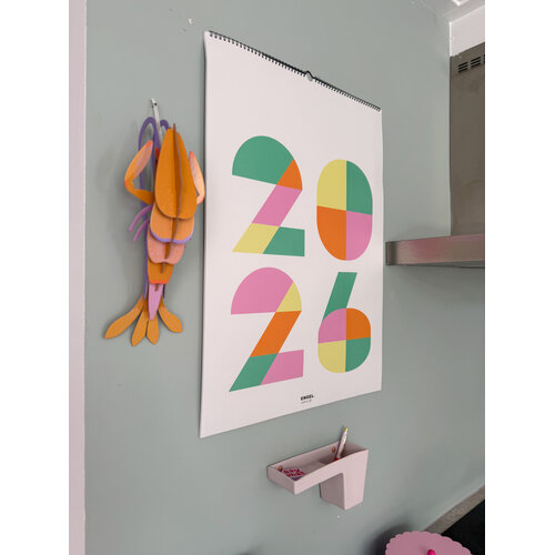 Engelpunt Jaarkalender 2026 - formaat B2 (50 x 70 cm) - Familie Planner Engelpunt Jaarkalender 2026 - formaat B2 (50 x 70 cm) - Familie Planner