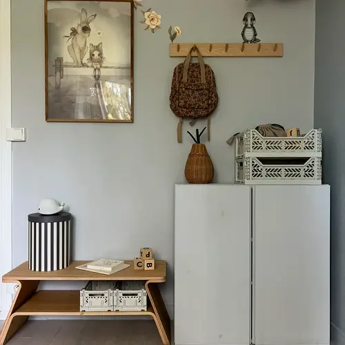 Curve Lab Tokyo Bench Kids - Kinderbank - Walnoot Curve Lab Tokyo Bench Kids - Kinderbank - Walnoot