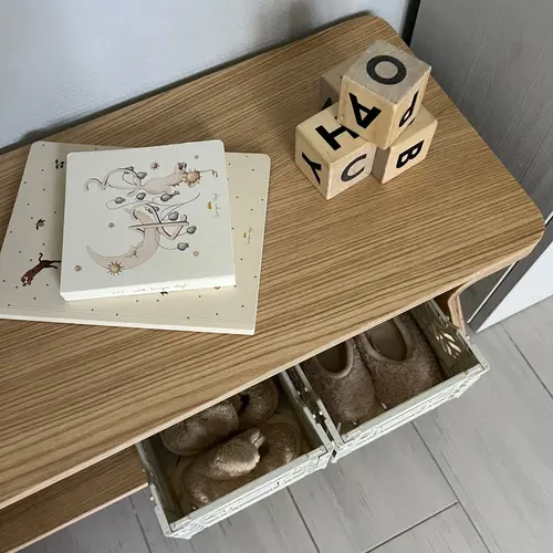 Curve Lab Tokyo Bench Kids - Kinderbank - Walnoot Curve Lab Tokyo Bench Kids - Kinderbank - Walnoot