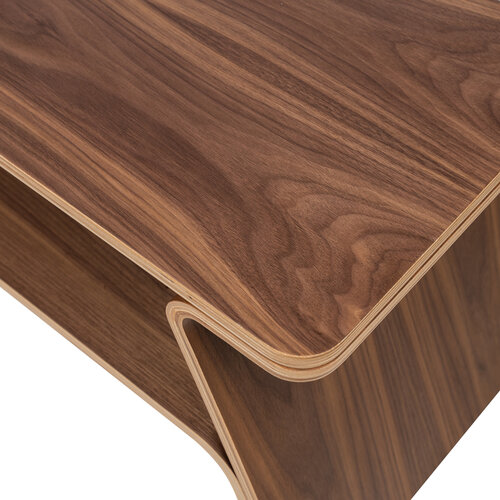 Curve Lab Tokyo Bench Kids - Kinderbank - Walnoot Curve Lab Tokyo Bench Kids - Kinderbank - Walnoot