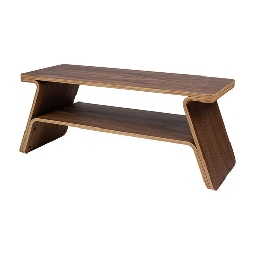 Curve Lab Tokyo Bench Kids - Kinderbank - Walnoot Curve Lab Tokyo Bench Kids - Kinderbank - Walnoot