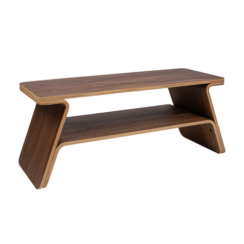 Curve Lab Tokyo Bench Kids - Kinderbank - Walnoot Curve Lab Tokyo Bench Kids - Kinderbank - Walnoot