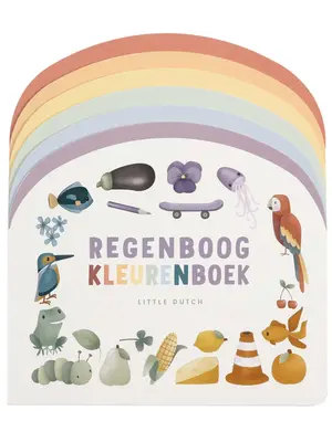 Little Dutch Regenboog Kleurenboek