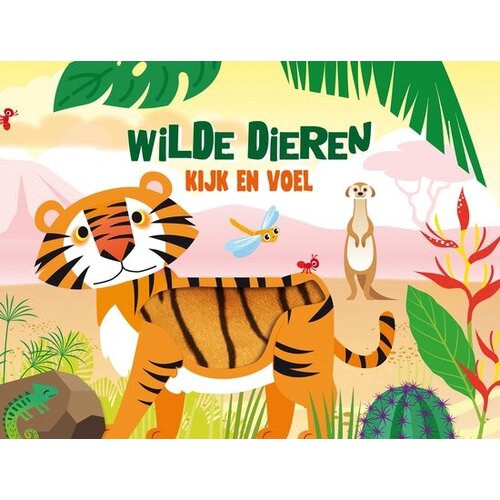 Lantaarn Publishers Wilde Dieren Kijk en Voel Boek