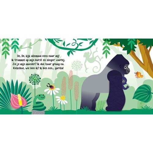 Lantaarn Publishers Mijn Kiekeboek Junglevriendjes