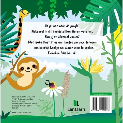 Lantaarn Publishers Mijn Kiekeboek Junglevriendjes