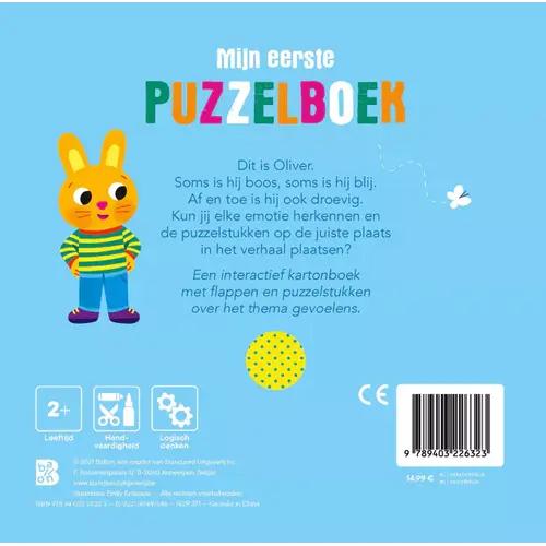 Standaard Uitgeverij Puzzelboek Bang Blij Boos