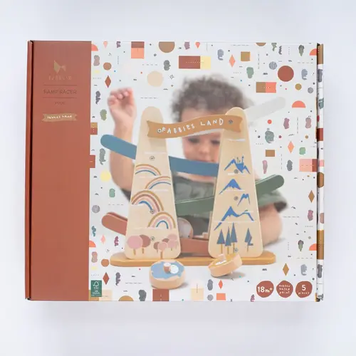 Fabelab Racebaan - Hout - Dieren