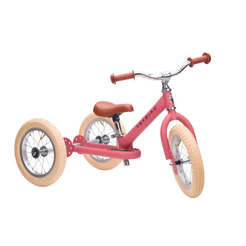 Trybike Driewieler Vintage Steel | Roze | Mat