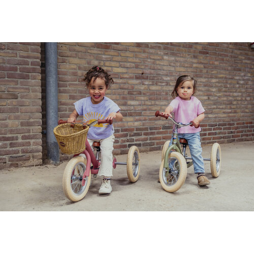 Trybike Driewieler Vintage Steel | Roze | Mat