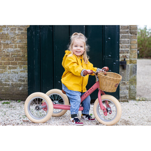 Trybike Driewieler Vintage Steel | Roze | Mat