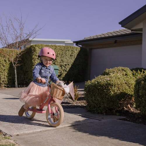 Trybike Loopfiets Vintage Steel | Roze | Mat Trybike Loopfiets Vintage Steel | Roze | Mat