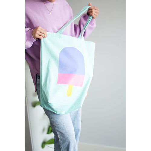 Engelpunt Tote Bag - Mint Sparkle