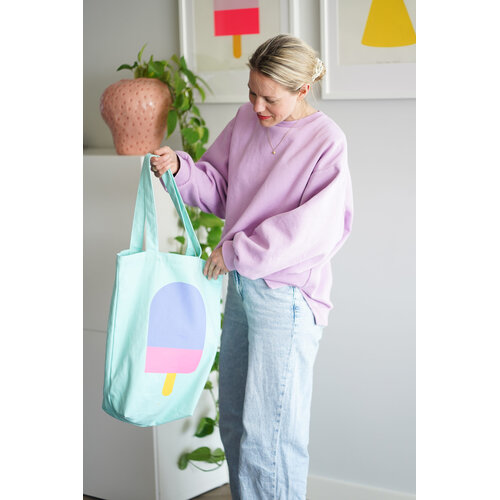 Engelpunt Tote Bag - Mint Sparkle