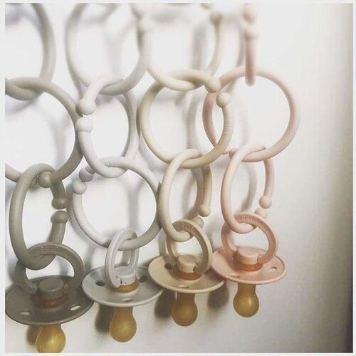 BIBS speen Ring | Loop | Geel BIBS speen Ring | Loop | Geel