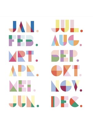 Engelpunt PRE-ORDER Jaarkalender 2027 - formaat B2 (50 x 70 cm) - Familie Planner Engelpunt PRE-ORDER Jaarkalender 2027 - formaat B2 (50 x 70 cm) - Familie Planner