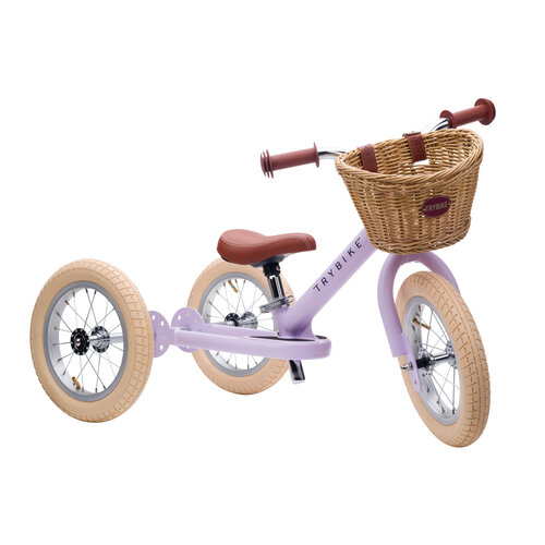 Trybike Driewieler Vintage Steel | Lila | Paars | Mat Trybike Driewieler Vintage Steel | Lila | Paars | Mat