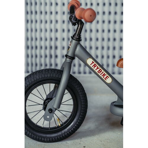 Trybike Loopfiets Vintage Steel | Grijs | Mat Trybike Loopfiets Vintage Steel | Grijs | Mat
