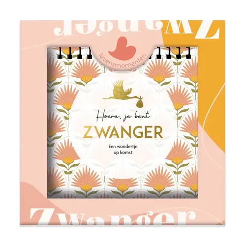 Lantaarn Publishers Hoera Je bent zwanger - Kalender Lantaarn Publishers Hoera Je bent zwanger - Kalender