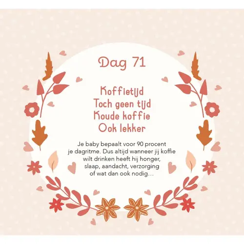 Lantaarn Publishers Baby's Eerste 100 dagen - Kalender