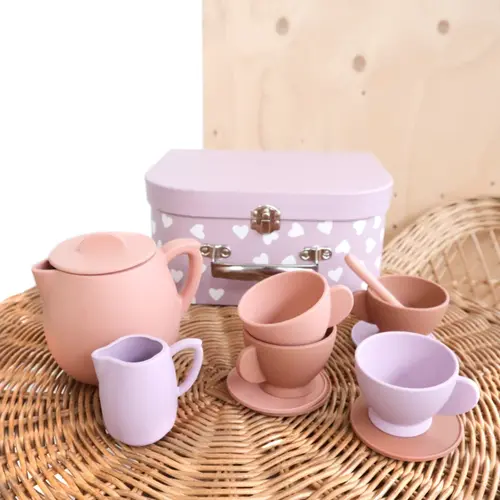 vanPauline Thee servies met koffer