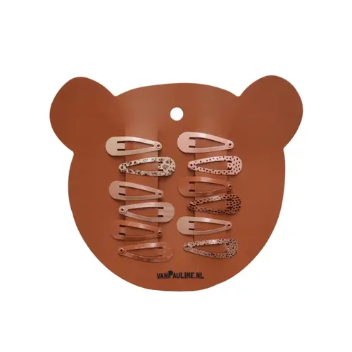 vanPauline Hairclips Bear (3cm) vanPauline Hairclips Bear (3cm)
