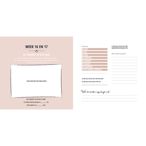 Lantaarn Publishers Mijn 9 Maanden Invulboek - Maak een unieke herinnering