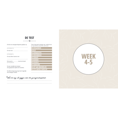 Lantaarn Publishers Mijn 9 Maanden Invulboek - Maak een unieke herinnering