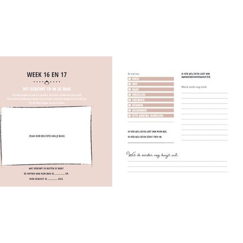 Lantaarn Publishers Mijn 9 Maanden Invulboek - Maak een unieke herinnering