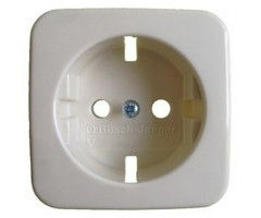 Busch-Jaeger Busch-Jaeger centraalplaat wandcontactdoos wit (creme) 20/2300 EUC-212