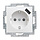Busch Jaeger Balance Wandcontactdoos kinderveilig + USB-Lader alpinwit (hagelwit) 20 EUCBUSB-914