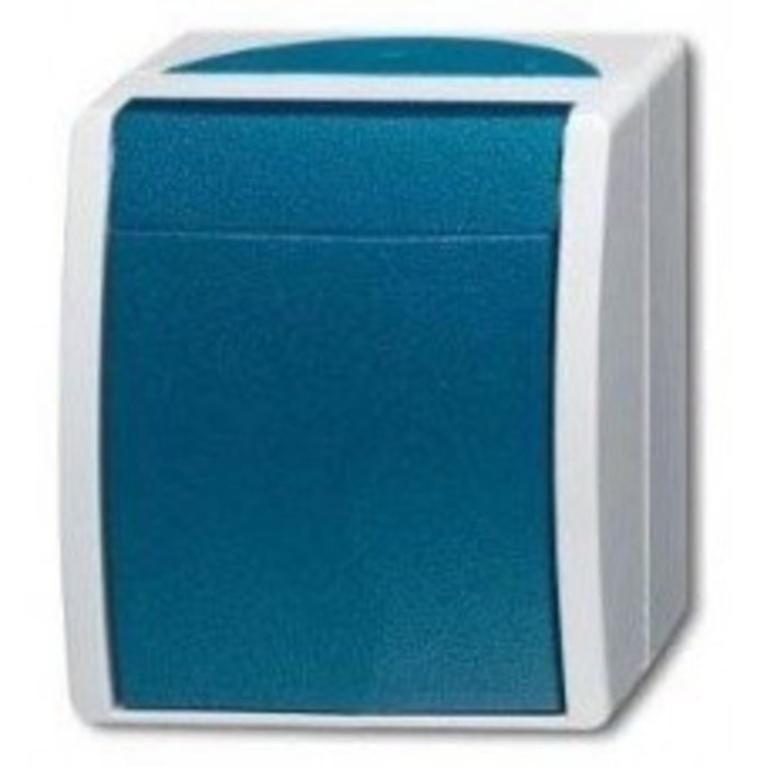 Busch-Jaeger Busch-Jaeger ocean wisselschakelaar opbouw 2601/6 W-53-503