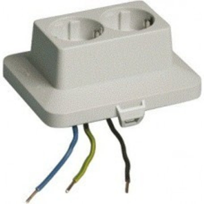 Attema Wandcontactdoos 2V voor AK2 Kabeldoos