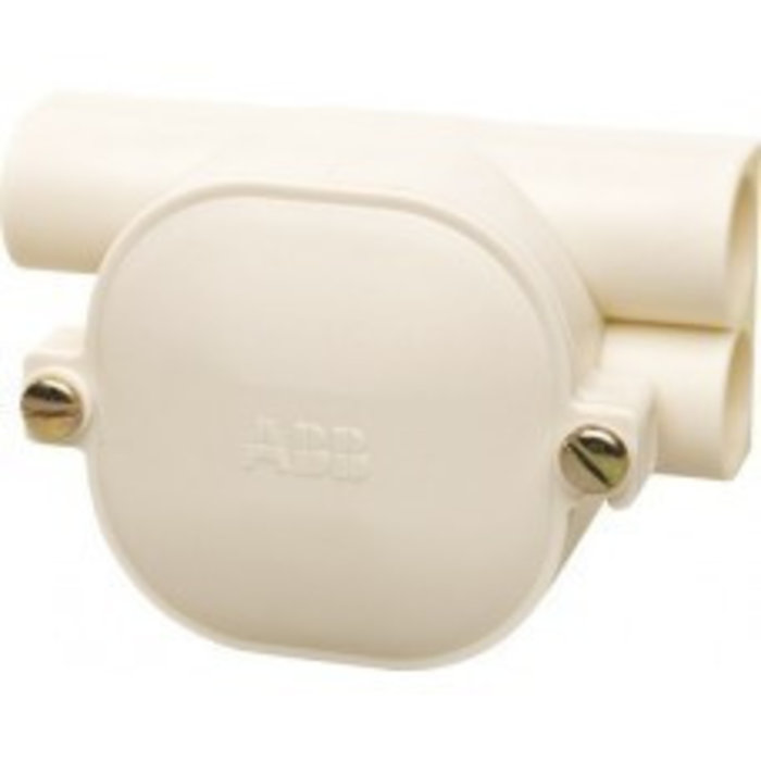 ABB Lasdoos topdoos dubbel rechts 3 x 16mm met blinddeksel