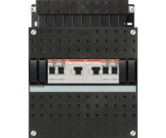 ABB ABB groepenkast 1-fase, 4 groepen, 2 Aardlekschakelaars 2-P