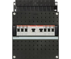 ABB ABB groepenkast 1-fase, 6 groepen, 2 Aardlekschakelaars 2-P