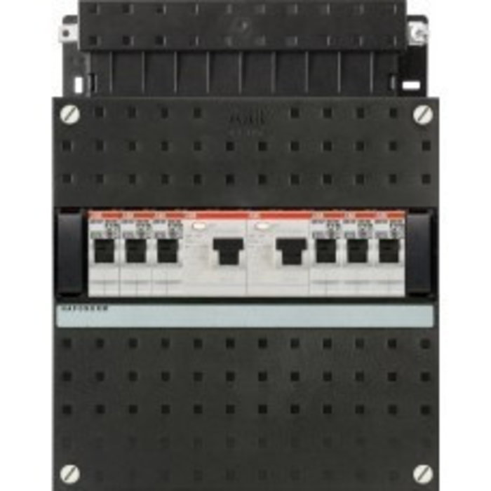 ABB ABB groepenkast 1-fase, 6 groepen, 2 Aardlekschakelaars 2-P