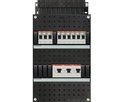 ABB ABB groepenkast 1/3-fase, 9 groepen, 3 Aardlekschakelaars 2-P