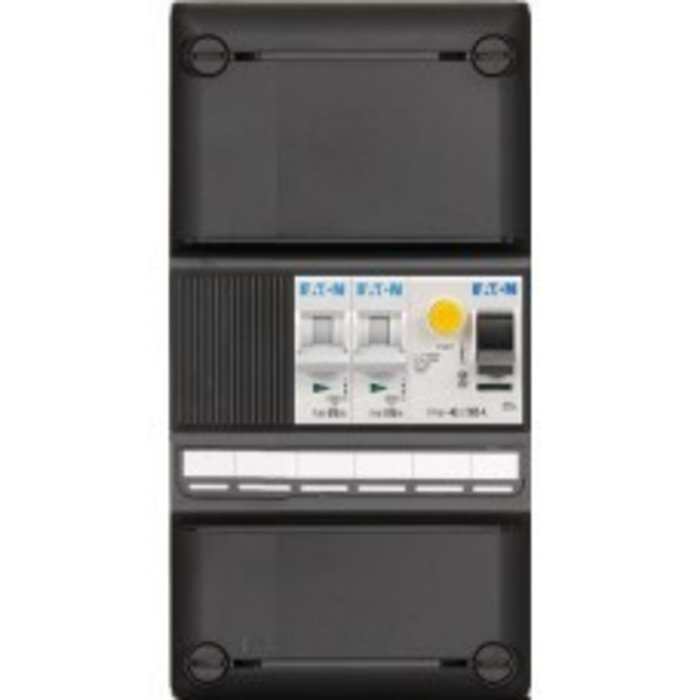 Eaton Eaton groepenkast 1-fase, 2 groepen, 1 aardlekschakelaar 2-P, Systeem 55