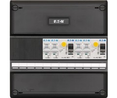 Eaton Eaton groepenkast 1-fase, 4 groepen, 2 Aardlekschakelaar 2-P, Systeem 55