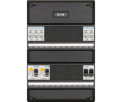 Eaton Eaton groepenkast 1-fase, 5 groepen, 2 Aardlekschakelaars 2-P, 1 hoofdschakelaar 2-P 40A, Systeem 55 I-52G1400-HS-64