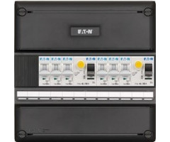 Eaton Eaton groepenkast 1-fase, 6 groepen, 2 Aardlekschakelaars 2-P, Systeem 55