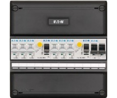 Eaton Eaton groepenkast 1-fase, 6 groepen, 2 Aardlekschakelaars 2-P, 1 hoofdschakelaar 2-P 40A, Systeem 55