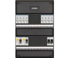 Eaton Eaton groepenkast 1-fase, 8 groepen, 2 aardlekschakelaars, 1 hoofdschakelaar