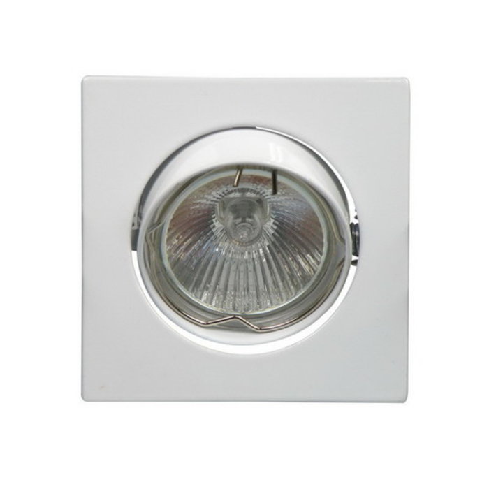 Nova Inbouwspot vierkant kantelbaar Ø50mm Wit