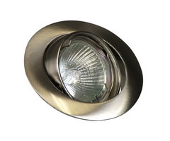 Inbouwspot kantelbaar Ø50mm lamp Aluminium