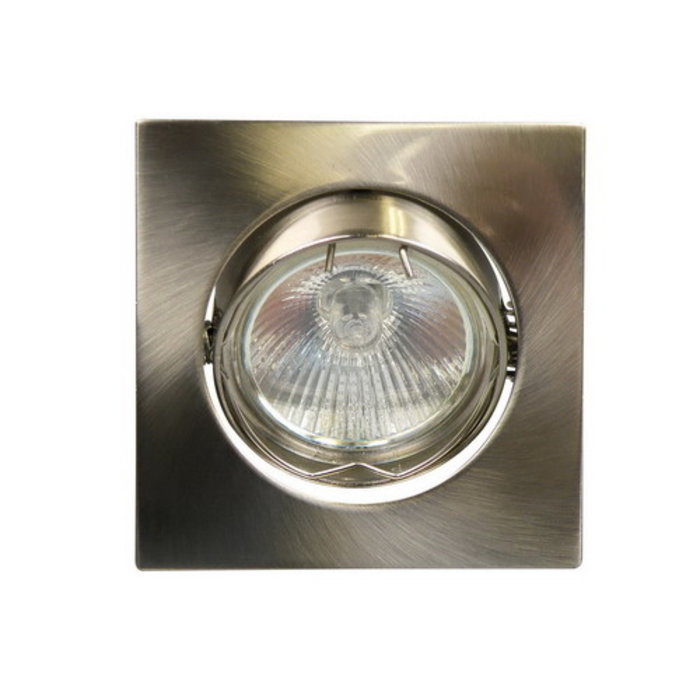 Inbouwspot vierkant kantelbaar Ø50mm Aluminium